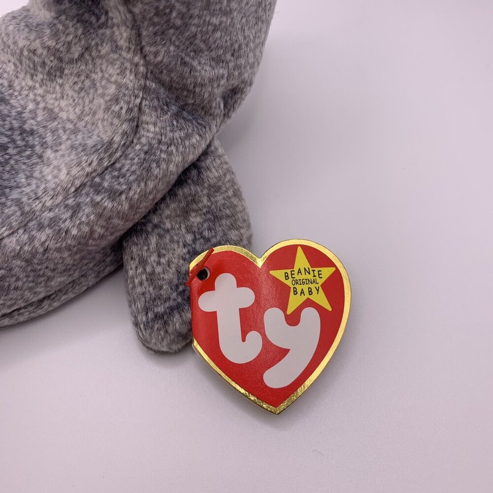 Ty Beanie Babies 1998 Slippery The Seal - Picture 5 of 7